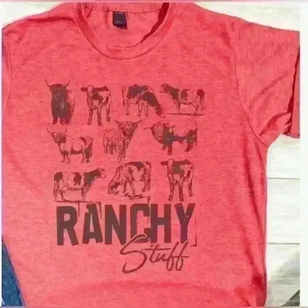 RANCHY T SHIRT SIZE MED